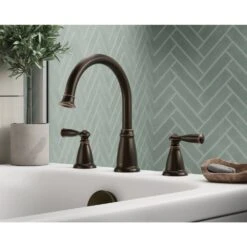 Banbury 2-Handle Deck-Mount High Arc Roman Tub Faucet With Valve In Spot Resist Brushed Nickel -Valpar Bathroom Shop a5a251f46537f6a78fffc1b80cb62e04 1800x1800