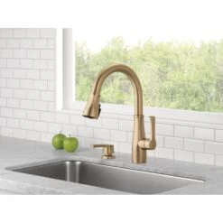 Owendale Single-Handle Pull-Down Sprayer Kitchen Faucet With ShieldSpray Technology In Champagne Bronze 14 Owendale Single-Handle Pull-Down Sprayer Kitchen Faucet With ShieldSpray Technology In Champagne Bronze -Valpar Bathroom Shop a619f0192fad0c3184a585e4cb199d4c 1800x1800