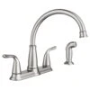 Brecklyn 2-Handle Standard Kitchen Faucet With Side Sprayer In Spot Resist Stainless 2 Brecklyn 2-Handle Standard Kitchen Faucet With Side Sprayer In Spot Resist Stainless -Valpar Bathroom Shop aa66d426ee4e1252aec5a060c10879fc 1800x1800