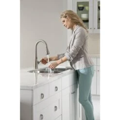 Arbor Single-Handle Pull-Down Sprayer Touchless Kitchen Faucet With MotionSense In Spot Resist Stainless -Valpar Bathroom Shop ab0b120d70a51e4385599dd20c94e073 1800x1800