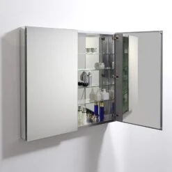 39.50 In. W X 36 In. H X 5 In. D Frameless Recessed Or Surface-Mount Bathroom Medicine Cabinet -Valpar Bathroom Shop ac70bdc819b5a6bcd704a3a4a0c64842 1800x1800