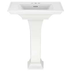 American Standard Town Square S 4 In. Faucet Hole Pedestal Sink Top Only In White -Valpar Bathroom Shop acd9b5ebc7d10f5731dd7617f1d1e2b0 1800x1800