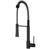 Laurelton Single-Handle Pull-Down Sprayer Kitchen Faucet In Matte Black 2 Laurelton Single-Handle Pull-Down Sprayer Kitchen Faucet In Matte Black -Valpar Bathroom Shop af366da9964fc232a5f7c87c626e59c6 1800x1800