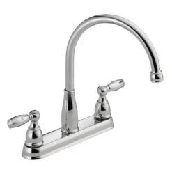 Foundations 2-Handle Standard Kitchen Faucet In Chrome