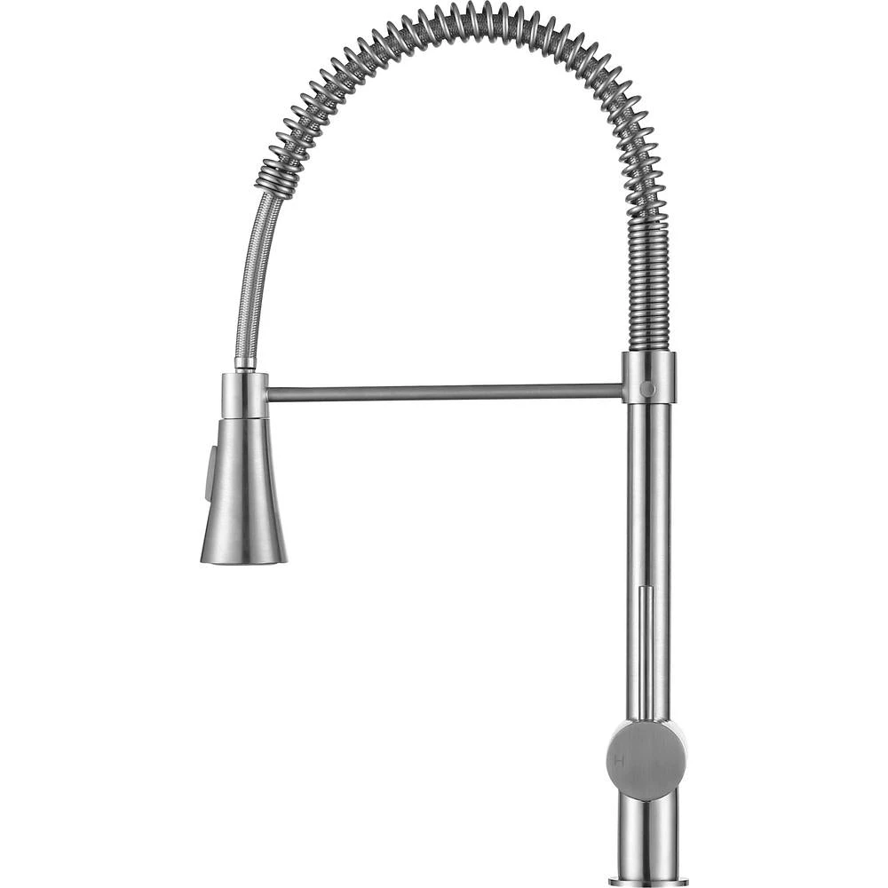 Carriage Single Handle Standard Kitchen Faucet In Brushed Nickel 9 Carriage Single Handle Standard Kitchen Faucet In Brushed Nickel - Image 7