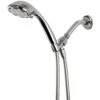 6-Spray 4 In. Wall Mount Handheld Shower Head In Chrome