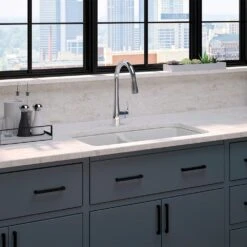 Simplice Touchless Single-Handle Pull-Down Sprayer Kitchen Faucet In Polished Chrome -Valpar Bathroom Shop c0886a348fd43caa8654b4102542a073 1800x1800