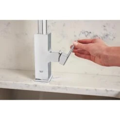Tallinn Single-Handle Pull-Out Sprayer Kitchen Faucet With Soap Dispenser In StarLight Chrome -Valpar Bathroom Shop c47bffde954636d7fe2ad3e158751750 1800x1800
