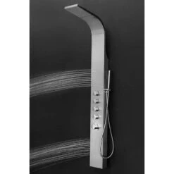 63 In. 2 Massage Spray Shower Panel System In Stainless Steel With Rainfall Shower Head And Shower Wand -Valpar Bathroom Shop c75f6b71922f4b42b6894f684e06a90a 1800x1800