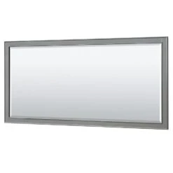 Deborah 70 In. W X 33 In. H Framed Wall Mirror In White 23 Deborah 70 In. W X 33 In. H Framed Wall Mirror In White -Valpar Bathroom Shop c8c74a5d221837efdabfe91d26b893d6 1800x1800