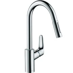 Focus Single-Handle Pull-Down Sprayer Kitchen Faucet In Steel Optik -Valpar Bathroom Shop caed1b131bad46e9696bc71a3ae52f31 1800x1800
