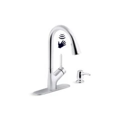 Setra Single-Handle Touchless Pull-Down Sprayer Kitchen Faucet In Matte Black -Valpar Bathroom Shop cbfdc8d8e8dfee585056a45cc41f1df1 faba85d6 e2e2 4a37 9336 ecd8236c55a7 1800x1800