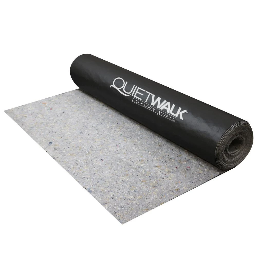QuietWalk 100 Square Foot Luxury Vinyl Sound Reflecting Flooring Underlayment 3 QuietWalk 100 Square Foot Luxury Vinyl Sound Reflecting Flooring Underlayment