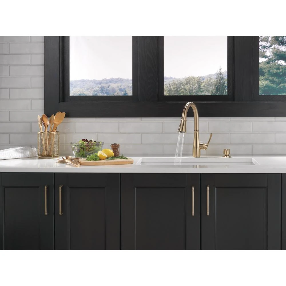 Owendale Single-Handle Pull-Down Sprayer Kitchen Faucet With ShieldSpray Technology In Champagne Bronze 8 Owendale Single-Handle Pull-Down Sprayer Kitchen Faucet With ShieldSpray Technology In Champagne Bronze - Image 6