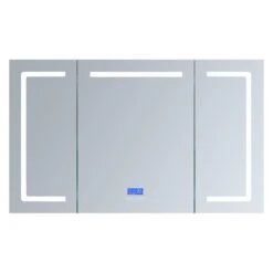 Lesina 60 In. W. X 36 In. H. Recessed Or Surface-Mount LED Medicine Cabinet With Defogger