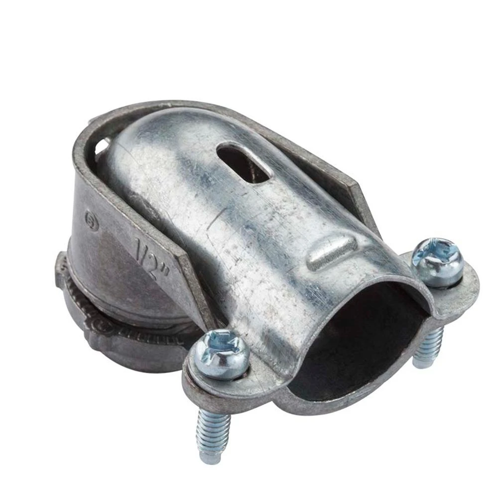 3/4 In. 90-Degree Flexible Metal Conduit (FMC) Connector 5 3/4 In. 90-Degree Flexible Metal Conduit (FMC) Connector - Image 3