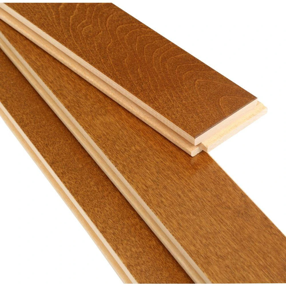 MONO SERRA Canadian Northern Birch Gunstock 3/4 In. T X 2-1/4 In. Wide X Varying Length Solid Hardwood Flooring (20 Sq. Ft. / Case) 7 MONO SERRA Canadian Northern Birch Gunstock 3/4 In. T X 2-1/4 In. Wide X Varying Length Solid Hardwood Flooring (20 Sq. Ft. / Case) - Image 5