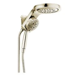 HydroRain Two-in-One 5-Spray 6 In. Dual Wall Mount Fixed And Handheld H2Okinetic Shower Head In Stainless -Valpar Bathroom Shop e0a5a0690098c32f49e6a61d4c992281 1800x1800