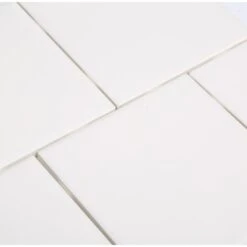 Daltile Semi-Gloss White 4-1/4 In. X 4-1/4 In. Ceramic Wall Tile (12.5 Sq. Ft. / Case) -Valpar Bathroom Shop e0f0728dfc8775eaeed32b139bb94666 1800x1800