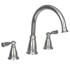 Banbury 2-Handle Deck-Mount High Arc Roman Tub Faucet With Valve In Spot Resist Brushed Nickel -Valpar Bathroom Shop e2cd07d922065a6b2fe2b47f69215403 1800x1800