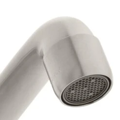 Builders 2-Handle Wall Mount Low-Arc Standard Kitchen Faucet In Stainless Steel -Valpar Bathroom Shop e39e32a0e9b670134dcee402af53619a 1800x1800