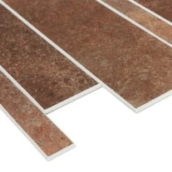 Bond Tile Easy Luxe Railroad Terra 11.81 In. X 11.81 In. SPC Peel And Stick Tile (0.96 Sq. Ft. / Sheet) -Valpar Bathroom Shop e486b5a9 8ead 4e85 8abb 1d226d58be75.6ef082f88125eb76b0bc6ad0687c0b78 1800x1800