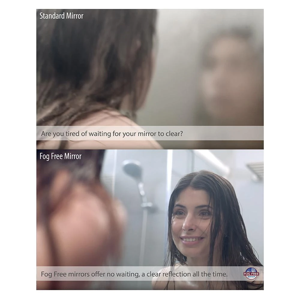 20 In. X 26 In. Fog Free Recessed Or Surface Mount Medicine Cabinet In White 11 20 In. X 26 In. Fog Free Recessed Or Surface Mount Medicine Cabinet In White - Image 9