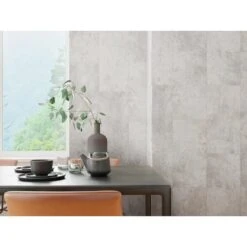 TrafficMASTER Telegrey Concrete 12 In. X 24 In. Luxury Vinyl Tile Peel And Stick Wall (18 Sq. Ft. / Case) -Valpar Bathroom Shop e52b98df684a7c70923d1207ee6e93b0 1800x1800