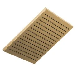 1-Spray 11.8 In. Single Wall Mount Square Fixed Rain Shower Head In Matte Black -Valpar Bathroom Shop e734cf3ebf8e4f5df5375d2561fa8b1b 1800x1800