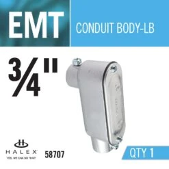 3/4 In. Electrical Metallic Tube (EMT) Set-Screw Conduit Body -Valpar Bathroom Shop e8960962578541c12257aeaa956077ae 1800x1800