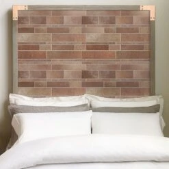 Bond Tile Easy Luxe Railroad Terra 11.81 In. X 11.81 In. SPC Peel And Stick Tile (0.96 Sq. Ft. / Sheet) -Valpar Bathroom Shop ead25bf3 cc66 4e7c 8493 458be3b654da.8fa87097a164abad6121e7da71e1c427 1800x1800