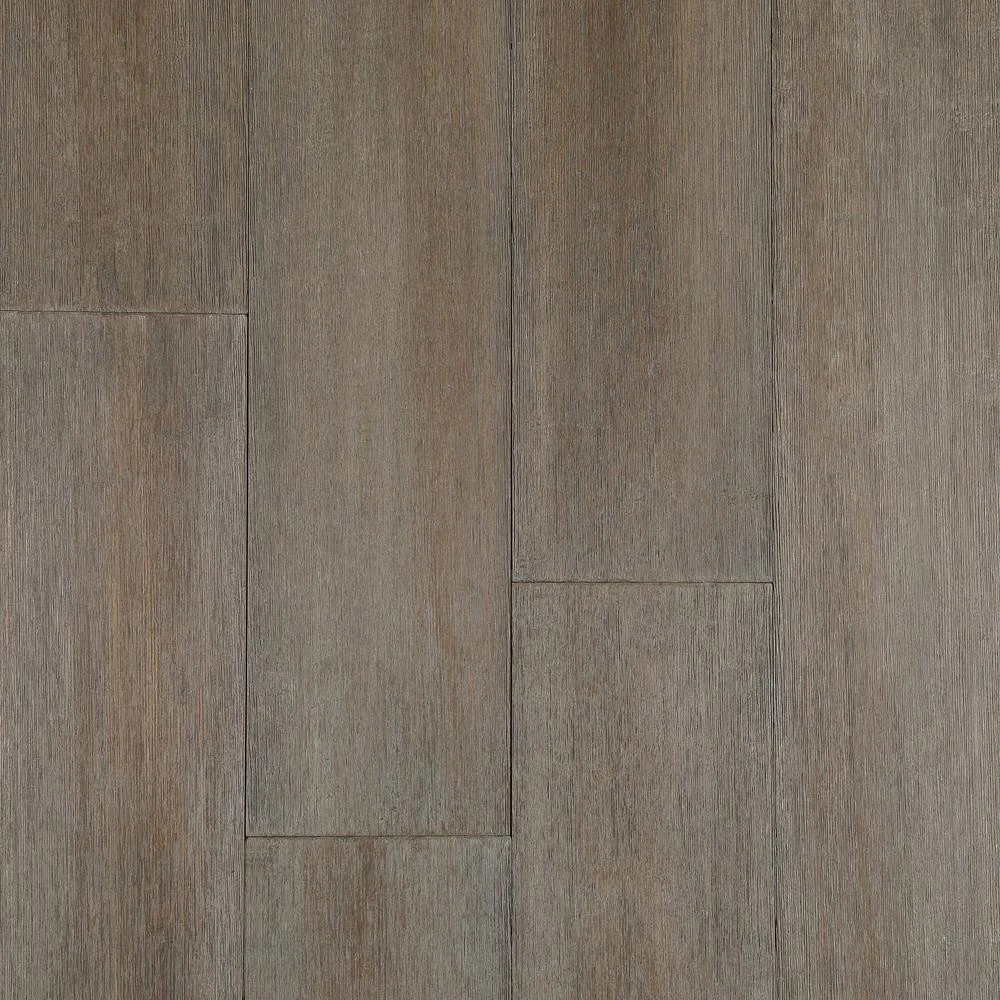 Home Decorators Collection Wire Brushed Strand Woven Cocoa Bean 3/8 In. T X 5-1/5 In. W X 36.02 In. L Engineered Click Bamboo Flooring 6 Home Decorators Collection Wire Brushed Strand Woven Cocoa Bean 3/8 In. T X 5-1/5 In. W X 36.02 In. L Engineered Click Bamboo Flooring - Image 4