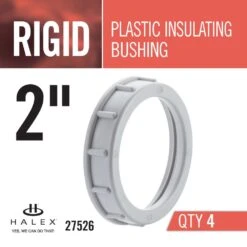 2 In. Rigid Plastic Insulated Bushing (4-Pack) -Valpar Bathroom Shop f109c2469a7e351724af3d25b4464e38 1800x1800