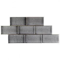 Divine Gunmetal 3 In. X 6 In. Polished Ceramic Subway Tile (32 Pieces, 4 Sq. Ft. / Case) -Valpar Bathroom Shop f222e1f8 3842 48ce a4e5 6f739d908947.dc505ebde4dc056eb94ecca1e24e4827 1800x1800