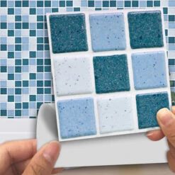 18Pcs Mosaic Tile Stickers Backsplash Self Adhesive Transfer Kitchen Wall Floor Decals -Valpar Bathroom Shop f574e60b c463 46e4 8999 ea8cc8983803.88404f93679b02fd9fa2d9277c2e1220 1800x1800