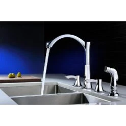 Soave Series 2-Handle Standard Kitchen Faucet In Polished Chrome -Valpar Bathroom Shop f8e1b3ee0fb1734f6492dff17b2256dd 1800x1800