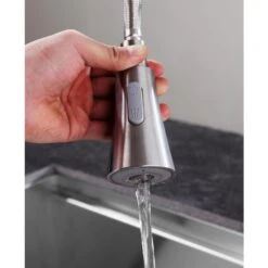 Carriage Single Handle Standard Kitchen Faucet In Brushed Nickel 19 Carriage Single Handle Standard Kitchen Faucet In Brushed Nickel -Valpar Bathroom Shop f8fabab1a4dbc1d007a40a15f2ad9858 1800x1800