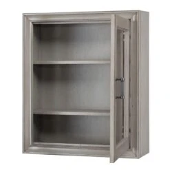 Hazelton 24 In. W X 28 In. H Framed Surface-Mount Bathroom Medicine Cabinet In Antique Grey -Valpar Bathroom Shop fd24f229b08e1dda3a668404bf29ec3e a3fa9307 4942 4ee4 bcf3 ae2773e5b916 1800x1800