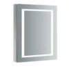 Spazio 24 In. W X 30 In. H Recessed Or Surface Mount Medicine Cabinet With LED Lighting, Mirror Defogger And Left Hinge -Valpar Bathroom Shop fe02d6a0c02c5bbb3d19537cef74d575 1800x1800