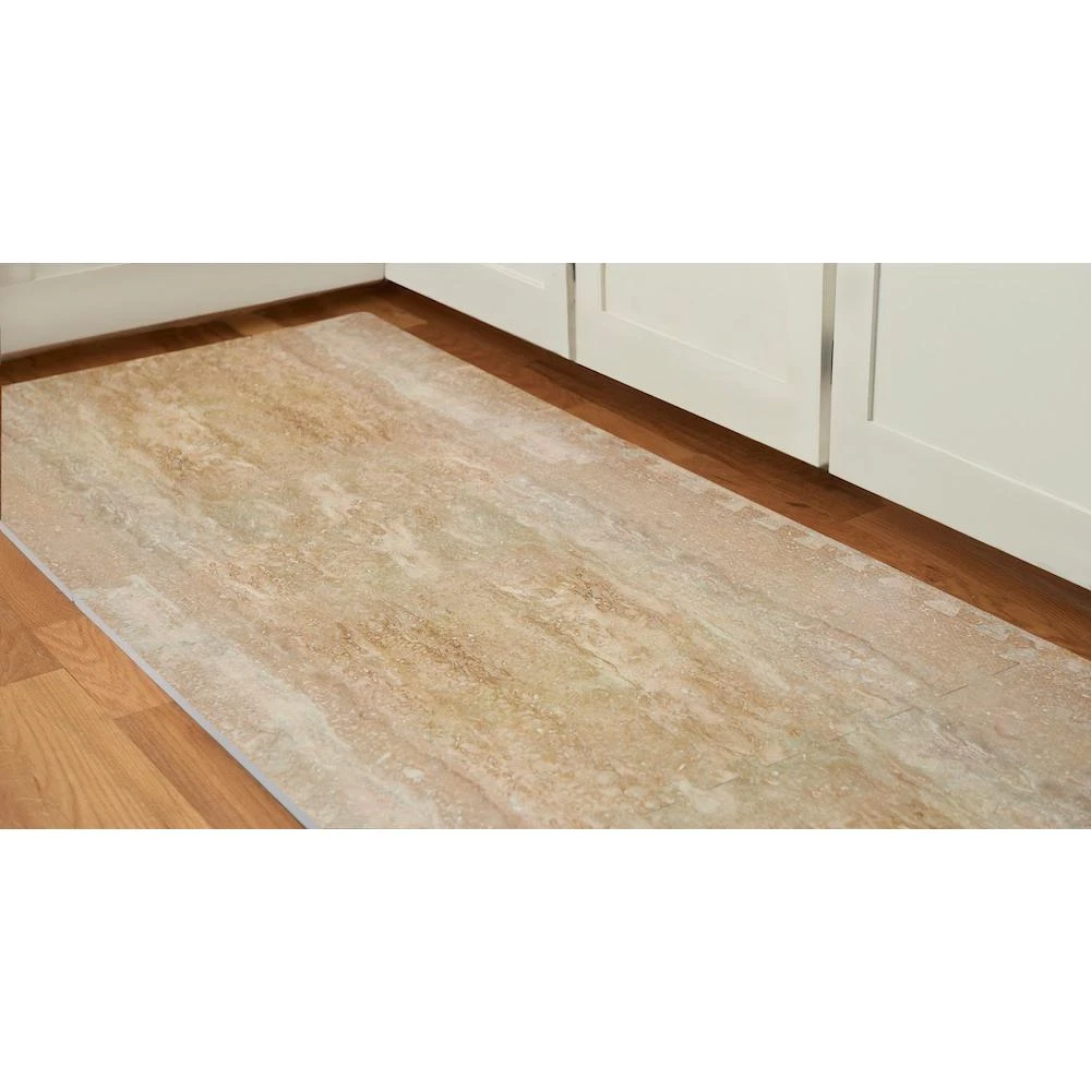 TrafficMASTER Brown/Travertine 24 In. X 24 In. X 0.47 In. Wood All Purpose Flooring (4-Pack) 4 TrafficMASTER Brown/Travertine 24 In. X 24 In. X 0.47 In. Wood All Purpose Flooring (4-Pack) - Image 2