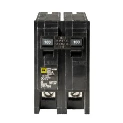 Homeline 100 Amp 2-Pole Circuit Breaker - Clear Packaging