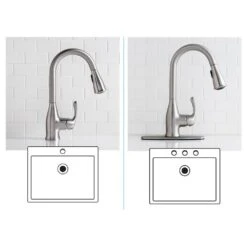 Kaden Single-Handle Pull-Down Sprayer Kitchen Faucet With Reflex And Power Clean In Chrome -Valpar Bathroom Shop ffe37500eb5d1a4aa84fa6e01ae97c0b 1800x1800