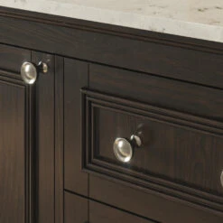 MagickWoods Libertyville 18"W X 18"D X 60"H Deep Mocha Linen Cabinet -Valpar Bathroom Shop hardwaredmrev mw 1800x1800